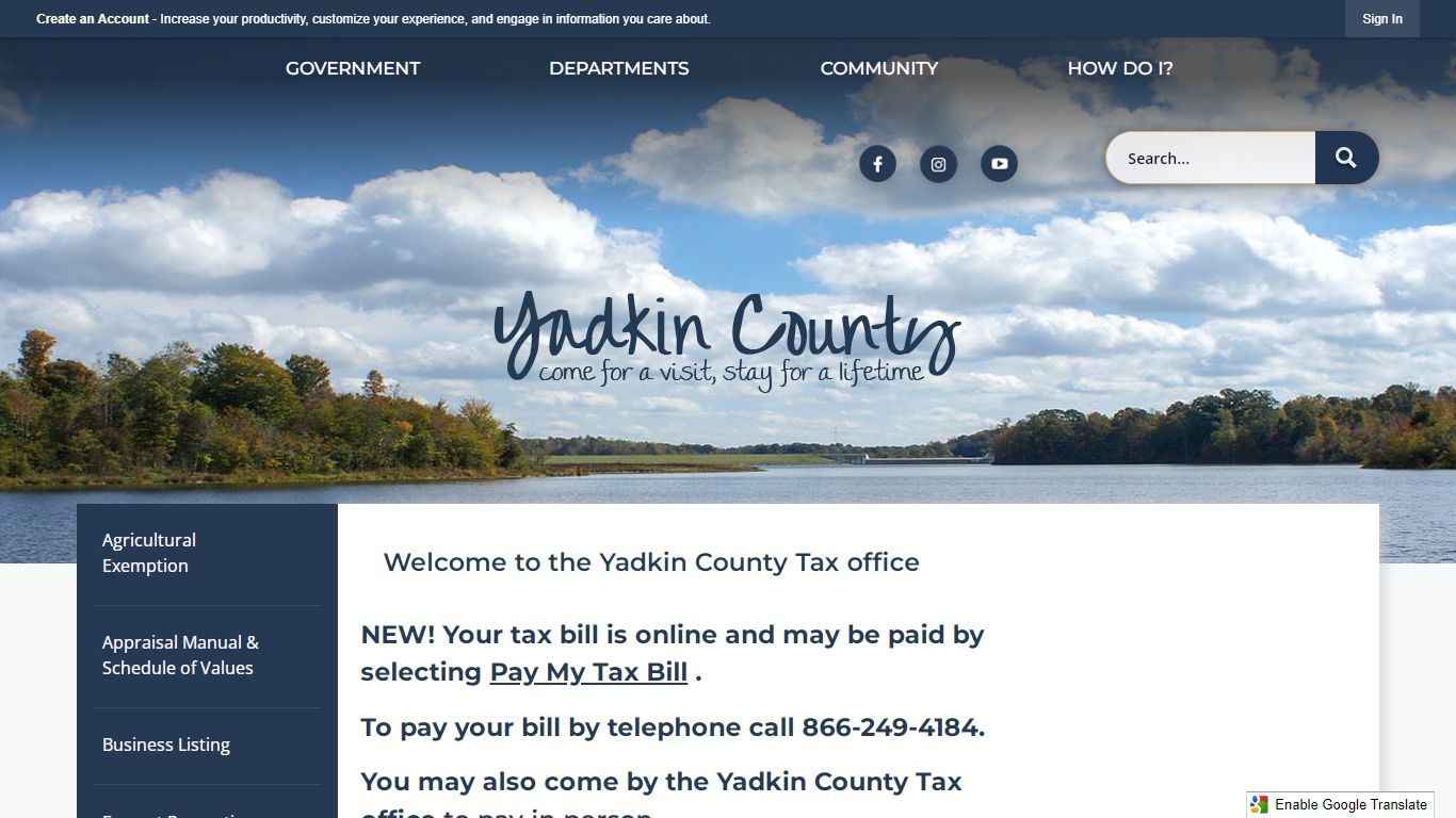 Welcome to the Yadkin County Tax office | Yadkin County ...